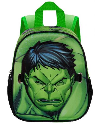 Ghiozdan Karactermania Hulk - Green Streng, 3D, cu mască - 2