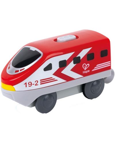 Jucărie pentru copii HaPe International - Locomotivă interurbană cu baterie, roşie - 1