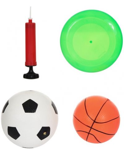 Set GT 3 în 1 pentru copii - fotbal, baschet și frisbee - 5