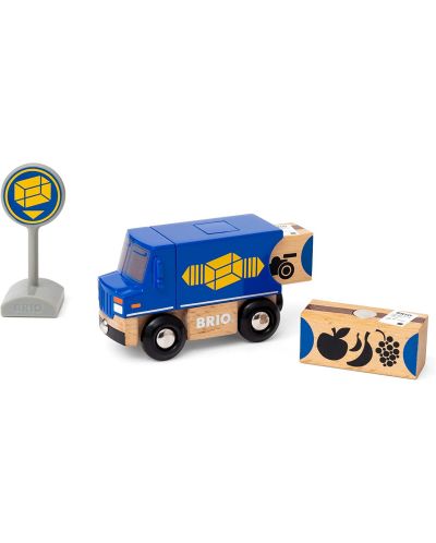 Brio World Kids Set - Camion de livrare - 3