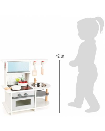 Bucătărie din lemn pentru copii Small Foot - 45 x 22 x 42 cm - 5