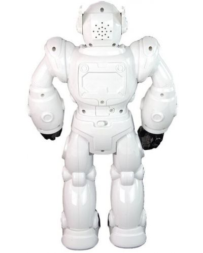 Robot pentru copii Sonne - Exon, cu sunete și lumini, alb - 3