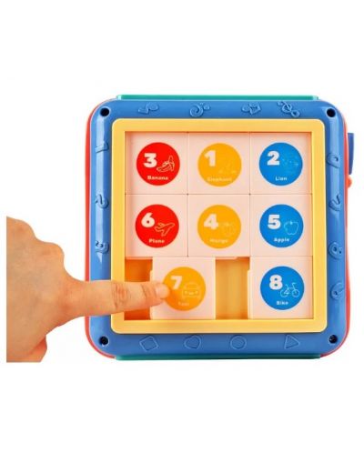 Jucărie pentru copii 7 în 1 MalPlay - Cub interactiv educațional - 4