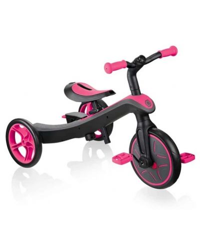 Tricicleta pentru copii 4 in 1 Globber - Trike Explorer, roz - 7