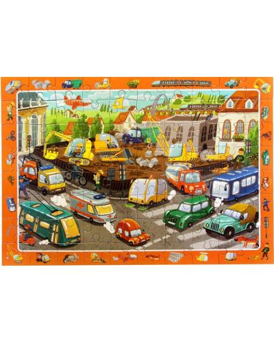 Puzzle pentru copii Dodo - La drum, 80 de bucati - 2