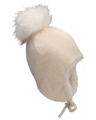 Pălărie de iarnă pentru copii cu pompon Sterntaler - Fetiță, 55 cm, 4-6 ani - 4