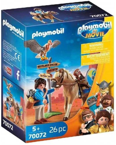 Constructor pentru copii Playmobil - Marla cu cal - 1