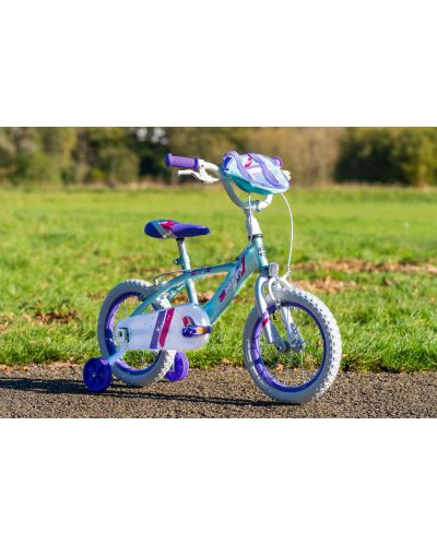 Bicicletă pentru copii Huffy - Glimmer, 14'', albastru-mov - 5