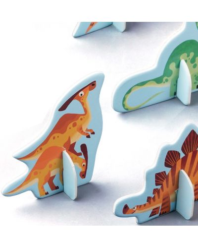 Puzzle pentru copii Toi World - Dinozauri, 116 piese - 4