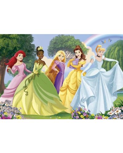 Puzzle pentru copii Clementoni din 180 piese - Prințese Disney - 2