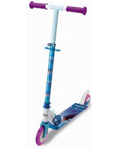 Scooter pentru copii Smoby - Frozen, pliabil - 1