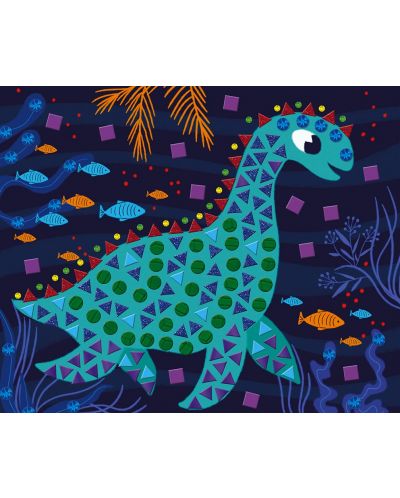 Mozaic pentru copii Janod - Dinozaurii  - 5