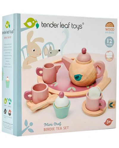 Tender Leaf Toys set din lemn pentru copii - Pentru ceai - 6