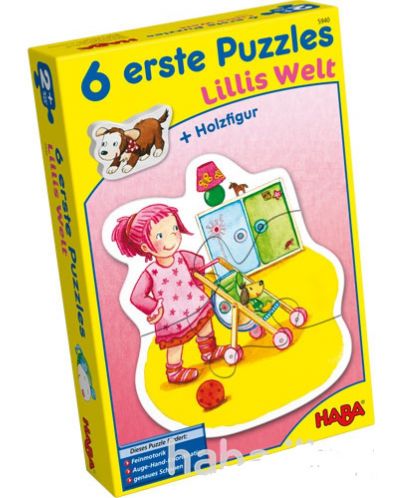 Puzzle pentru copii Haba - Lumea lui Lili - 1