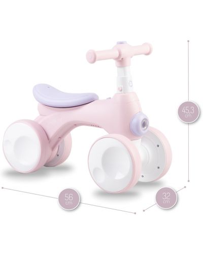 Bicicletă de echilibru pentru copii MoMi - Tobis, roz - 8