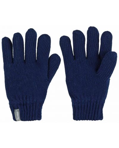 Mănuși tricotate pentru copii Sterntaler - 5-6 ani, albastru închis - 1