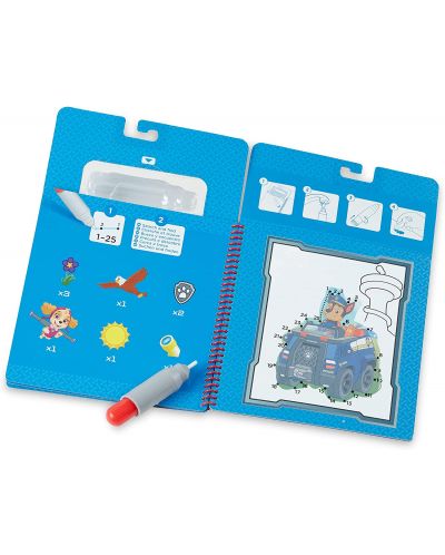Carte de colorat cu apă pentru copii Melissa & Doug - Patrula cățelușilor - 4