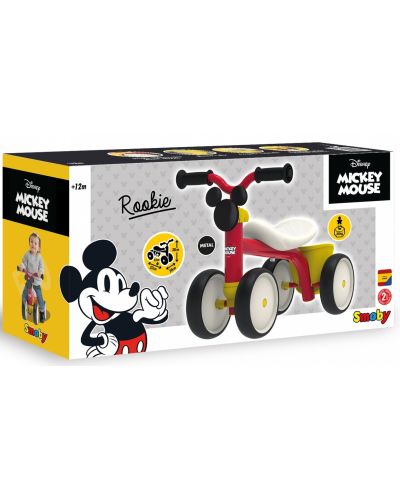 Quad-bicicletă pentru copii Smoby - Rookie Mickey - 3