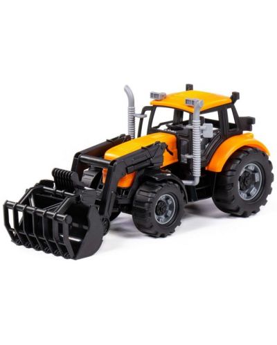 Jucărie Polesie Progress - Tractor de inerție cu lopată de închidere - 2