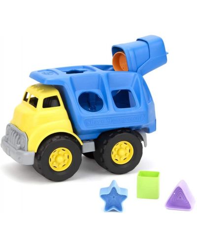 Sortator pentru copii Green Toys - Camion, cu 4 forme - 2