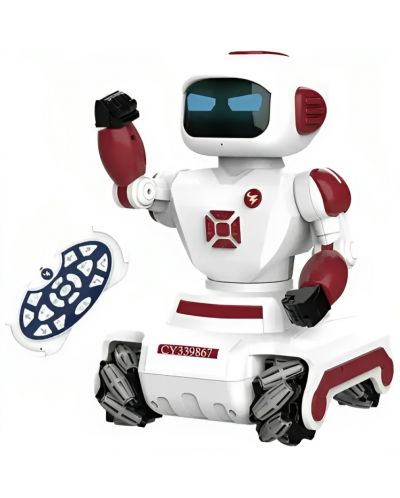 Robot copil Sonne - Naru, cu deplasare prin infraroșu, roșu - 2
