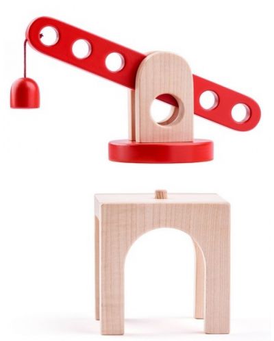 Macara din lemn pentru copii Woody - 2