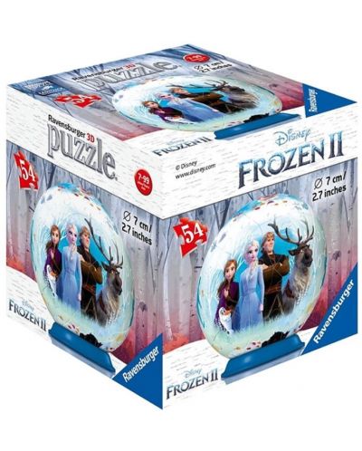 Puzzle pentru copii 3D Ravensburger din 54 de piese - Frozen 2, asortat - 3