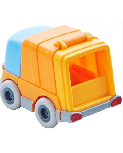 Jucărie pentru copii Haba - Camion de gunoi cu motor de inerție - 2