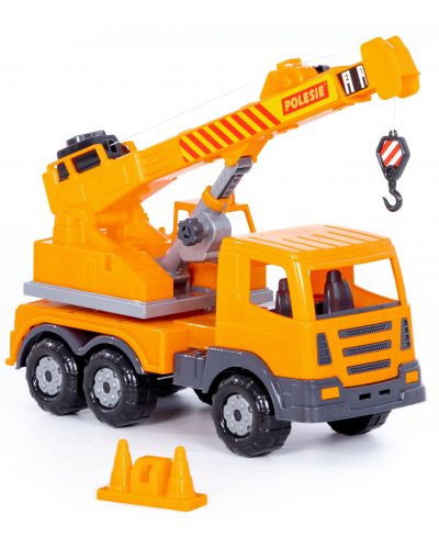 Jucărie pentru copii Polesie Toys - Camion cu macara - 1