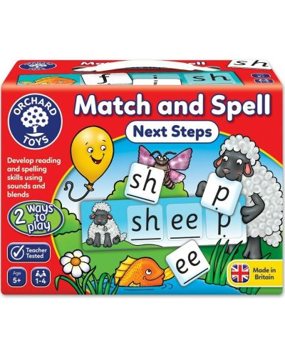 Joc pentru copii Orchard Toys - Match and spell next steps - 1