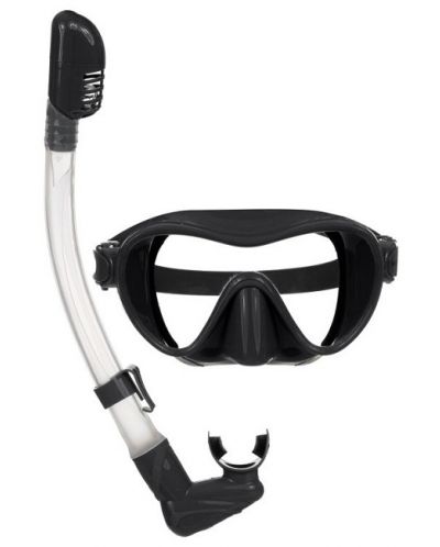Mască de snorkeling pentru copii Zizito, negru - 1