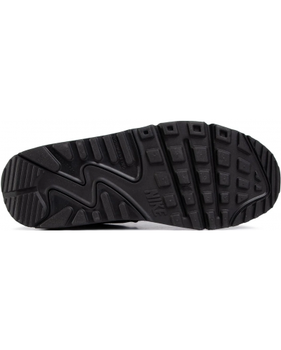 Pantofi sport pentru copii Nike - Air Max 90 LTR, negre/albe - 3