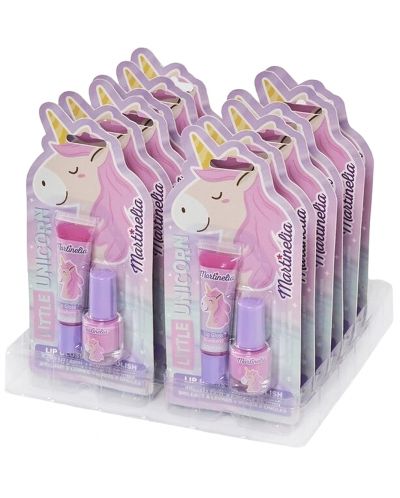 Set cosmetic pentru copii Martinelia - Little Unicorn, 2 bucăți	 - 2