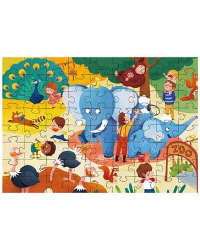 Puzzle progresiv pentru copii Toi World – 3 in1, nivel 5 - 3