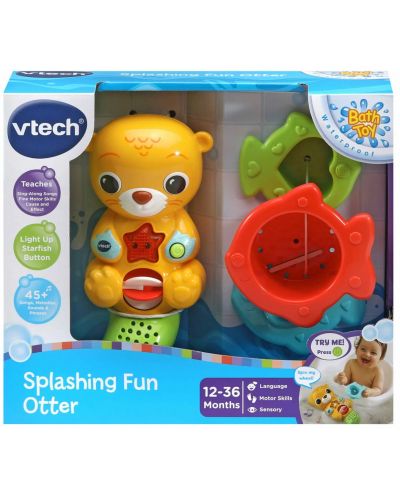 Jucărie pentru copii Vtech - Fun otter pentru baie - 1
