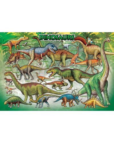 Eurographics Puzzle 100 de piese - Dinosaurs Lunch Box - 2