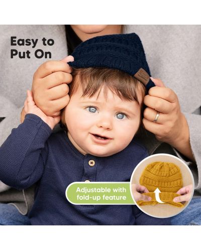 Pălărie de iarnă pentru copii KeaBabies - 6-36 luni, 3 bucăți - 4