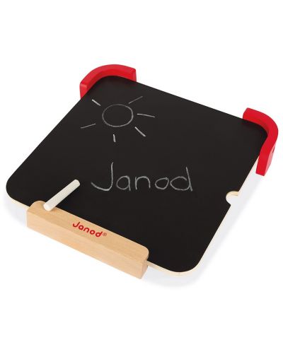 Joc pentru copii Janod - Învățați culorile cu jetoane magnetice din lemn - 4