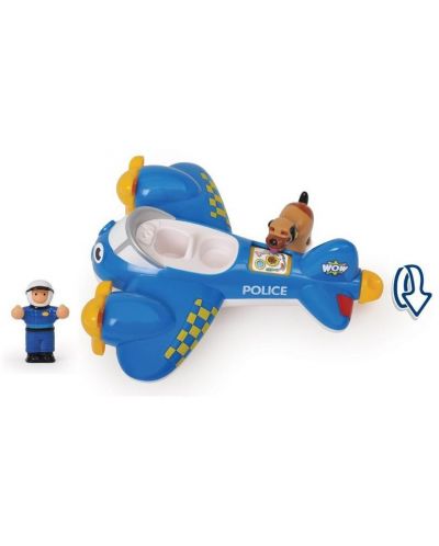 Jucarie pentru copii Wow Toys Emergency - Pete, avionul politiei - 2