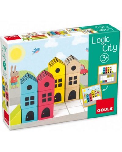 Copii joc de logică Goula - oraș - 1