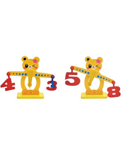 Cântar de matematică pentru copii Raya Toys - Bear - 2