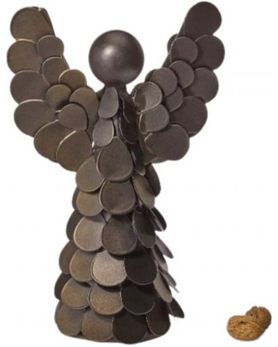 Înger decorativ Philippi - Belize, oțel, alamă antichizată - 2