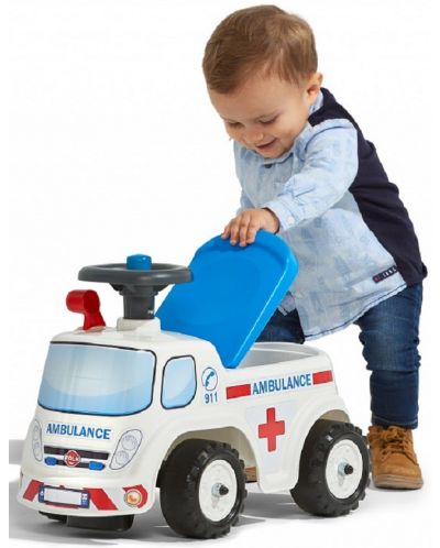 Camion pentru copii cu scaun care se deschide Falk - Ambulanta - 2