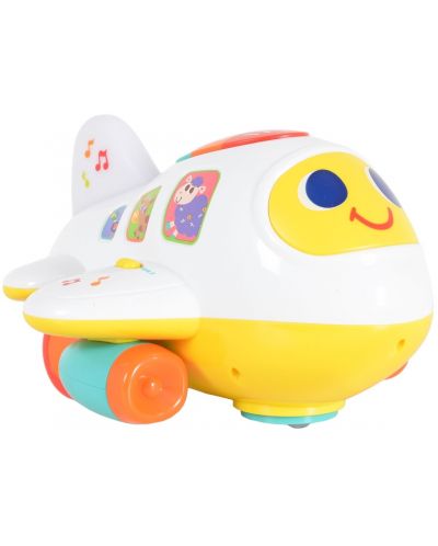 Joaca de copii Hola Toys - Avion muzical - 3