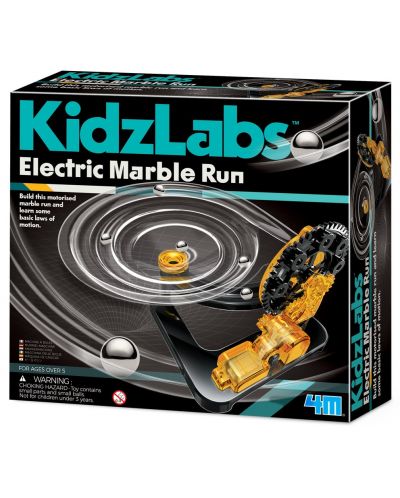 Set joc  4M Kidz Labs - Pistă electrică de marmură - 1