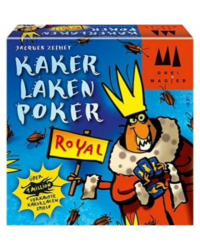 Joc cu carti pentru copii Cockroach Poker Royal - 1