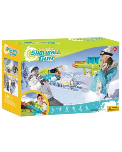 Pușcă pentru copii 2 în 1 GT - Pentru zăpadă și bile de plastic  - 6