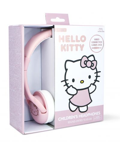 Căști pentru copii OTL Technologies - Hello Kitty, Rose Gold - 5