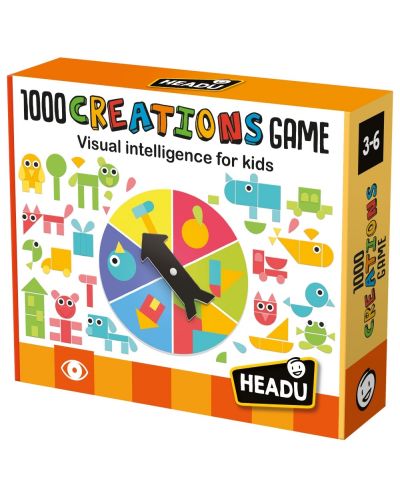 Joc pentru copii Headu - 1000 de creații - 1