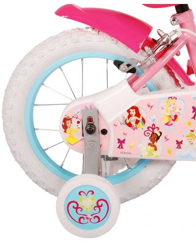 Bicicletă pentru copii cu roți auxiliare  E&L cycles - Disney Princess, 14'' - 5